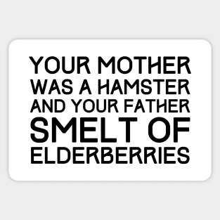 Your Mother Was A Hamster Sticker